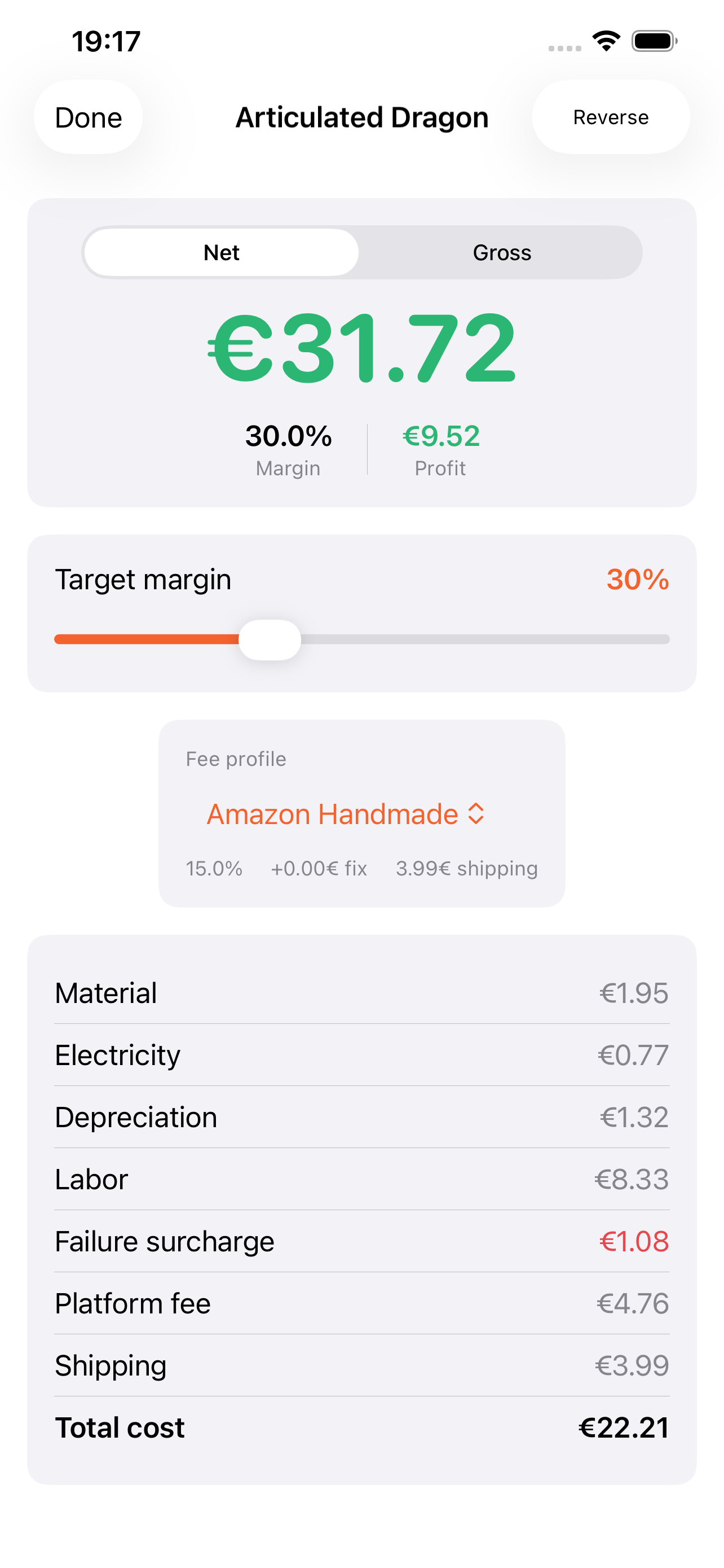 Pricing