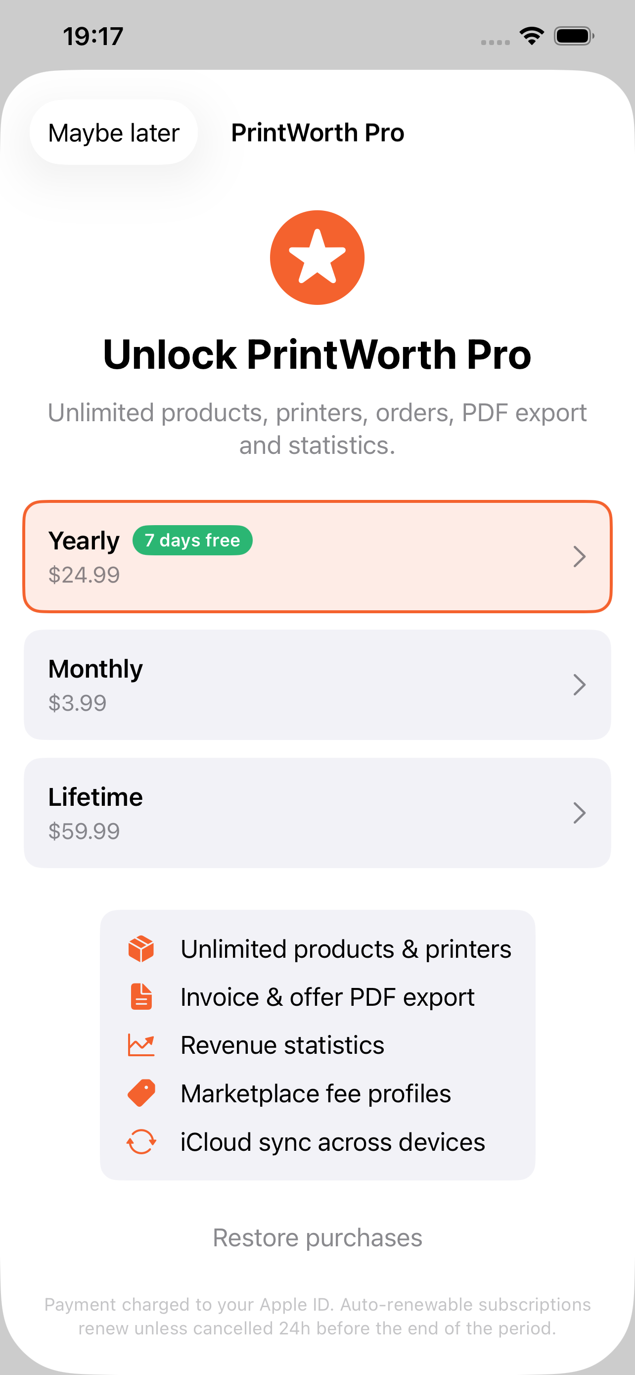 PrintWorth Pro